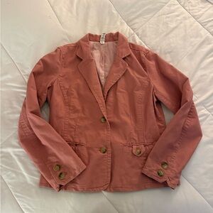 Vintage Old Navy Women's Pink Blazer Jacket